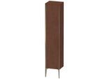 Duravit XViu Hochschrank XV1335LB113 40x36x177cm, champagner matt, Tür links, amerikanischer nussbaum