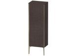 Duravit XViu Halbhochschrank XV1326LB172 50x36x133cm, champagner matt, Tür links, eiche dunkel gebürstet