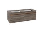 Villeroy und Boch Venticello Waschtisch-Unterschrank A94905RK 125,7x43,6x50,2cm, Griff Copper, Stone Oak
