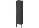 Duravit XViu Hochschrank XV1335RB280 40x36x177cm, schwarz matt, Tür rechts, graphit supermatt