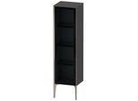 Duravit XViu Halbhochschrank XV1367RB149 40x36x133cm, Glastür, champagner matt, Tür rechts, graphit matt