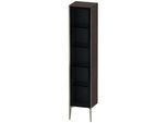 Duravit XViu Hochschrank XV1375RB172 40x36x177cm, Glastür, champagner matt, Tür rechts, eiche dunkel gebürstet