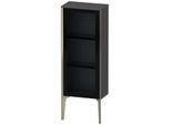Duravit XViu Halbhochschrank XV1360LB149 40x24x89cm, Glastür, champagner matt, Tür links, graphit matt