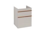 Villeroy und Boch Venticello Waschtisch-Unterschrank A92205VK 46,6 x 59 x 42,5 cm, Griff Copper, soft grey