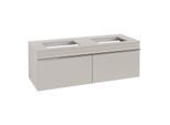 Villeroy und Boch Venticello Waschtisch-Unterschrank A94901VK 125,7 x 43,6 x 50,2 cm, Griff Chrom, soft grey