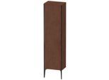 Duravit XViu Hochschrank XV1336RB213 50x36x177cm, schwarz matt, Tür rechts, amerikanischer nussbaum