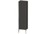 Duravit XViu Hochschrank XV1336RB180 50x36x177cm, champagner matt, Tür rechts, graphit supermatt