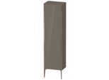 Duravit XViu Hochschrank XV1336LB189 50x36x177cm, champagner matt, Tür links, flannel grey hochglanz