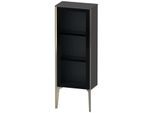 Duravit XViu Halbhochschrank XV1360RB149 40x24x89cm, Glastür, champagner matt, Tür rechts, graphit matt