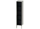 Duravit XViu Hochschrank XV1375RB107 40x36x177cm, Glastür, champagner matt, Tür rechts, betongrau matt
