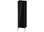 Duravit XViu Hochschrank XV1336LB140 50x36x177cm, champagner matt, Tür links, schwarz hochglanz