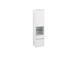 Villeroy und Boch Venticello Hochschrank A95201MS 40,4 x 154,6 x 37,2 cm, links, Griff Chrom, White Matt