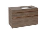 Villeroy und Boch Venticello Waschtisch-Unterschrank A94305VH 95,7 x 60,6 x 50,2 cm, Waschtisch rechts, Griff Copper, arizona oak