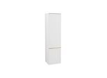 Villeroy und Boch Venticello Hochschrank A95115DH 40,4 x 154,6 x 37,2 cm, rechts, Griff Copper, Glossy White