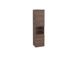 Villeroy und Boch Venticello Hochschrank A95215VH 40,4 x 154,6 x 37,2 cm, rechts, Griff Copper, arizona oak