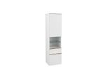 Villeroy und Boch Venticello Hochschrank A95215DH 40,4 x 154,6 x 37,2 cm, rechts, Griff Copper, Glossy White