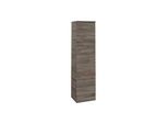 Villeroy und Boch Venticello Hochschrank A95105RK 40,4x154,6x37,2cm, links, Griff Copper, Stone Oak