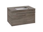 Villeroy und Boch Venticello Waschtisch-Unterschrank A94501RK 75,7x43,6x50,2cm, Griff Chrom, Stone Oak