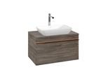 Villeroy und Boch Venticello Waschtisch-Unterschrank A94505RK 75,7x43,6x50,2cm, Griff Copper, Stone Oak