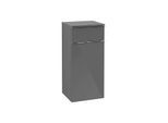 Villeroy und Boch Venticello Seitenschrank A95001FP 40,4 x 86,6 x 37,2 cm, links, Griff Chrom, Glossy Grey
