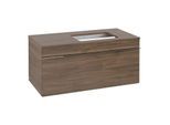 Villeroy und Boch Venticello Waschtisch-Unterschrank A94801VH 95,7 x 43,6 x 50,2 cm, Waschtisch rechts, Griff Chrom, arizona oak