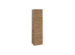 Villeroy und Boch Venticello Hochschrank A95102RH 40,4x154,6x37,2cm, links, Griff White, Kansas Oak