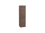 Villeroy und Boch Venticello Hochschrank A95112VH 40,4 x 154,6 x 37,2 cm, rechts, Griff White, arizona oak