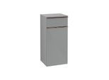 Villeroy und Boch Venticello Seitenschrank A95005RA 40,4 x 86,6 x 37,2 cm, links, Griff Copper, Glass Glossy Grey