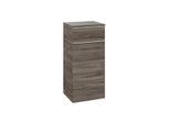 Villeroy und Boch Venticello Seitenschrank A95012RK 40,4x86,6x37,2cm, Anschlag rechts, Griff White, Stone Oak