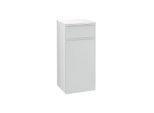 Villeroy und Boch Venticello Seitenschrank A95002RE 40,4 x 86,6 x 37,2 cm, links, Griff White, Glass Glossy White