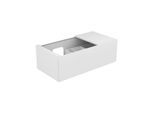Keuco Unterschrank Edition 11 31153380100 105 x 35 x 53,5 cm, mit LED, Strukturlack weiss