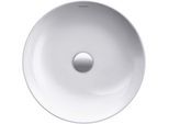 Duravit Cape Cod Aufsatz-Waschtisch 2328432600 Ø 43cm, Weiß/Weiß Seidenmatt