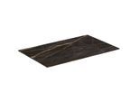 Ideal Standard Conca Keramik-Waschtisch-Platte T4344DG Ausladung 37cm, 60 x 37,3 x 0,6 cm, Mamor Noir Desir