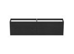 Ideal Standard Conca Waschtisch-Unterschrank T3999Y4 ohne Waschtischplatte, 2 Auszüge, 200 x 37 x 54 cm, Eiche geflammt Furnier