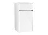 Villeroy & Boch Collaro Seitenschrank C03200DH 40,4x74,8x34,9cm, Anschlag links, Glossy White