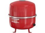 Flamco Flexcon Druckausdehnungsgefäß 16956 35 l, 6 bar, R 3/4, Vordruck 2,5 bar, rot