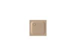Bette BetteUltra Duschwanne 5669-425AE 80x75x2,5cm, Antirutsch/Pro, greige