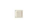 Bette BetteUltra Duschwanne 5529-001AE 75x75x2,5cm, Antirutsch/Pro, pergamon