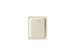 Bette BetteUltra Duschwanne 8630-001AE 110x90x3,5cm, Antirutsch/Pro, pergamon