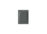 Bette BetteUltra Duschwanne 8729-403T 110x80x3,5cm, Wannenträger, smoke