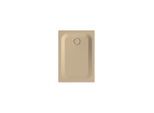 Bette BetteUltra Duschwanne 5879-003T 100x70x2,5cm, Wannenträger, bahamabeige