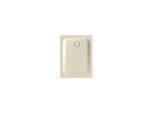 Bette BetteUltra Duschwanne 1650-001AE 100x75x2,5cm, Antirutsch/Pro, pergamon