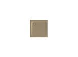 Bette BetteUltra Duschwanne 5930-417T 90x90x2,5cm, Wannenträger, hazel