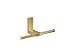 hansgrohe Axor Papierrollenhalter 42657990 doppelt, Wandmontage, polished gold optic