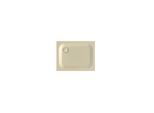 Bette BetteUltra Duschwanne 5709-441T 90x70x2,5cm, Wannenträger, cream