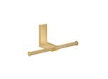 hansgrohe Axor Papierrollenhalter 42657250 doppelt, Wandmontage, brushed gold optic