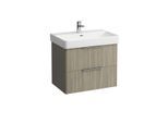 LAUFEN Pro s Waschtisch-Unterbau H4023321102621 66,5x44x53cm, 2 Schubladen, Ulme hell