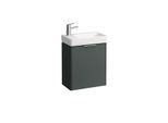 Laufen BASE für PRO S Waschtisch-Unterbau H4021011102661 47x26,5x53cm, 1 Tür, Scharnier links, verkehrsgrau
