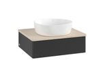 Villeroy & Boch Antao Waschtischunterschrank 600x190x500mm L07113PD mit Beleuchtung mit Struktur FK/AP: PD/3