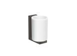 hansgrohe Axor Zahnbecher 42604340 Glas, Wandmontage, brushed black chrome